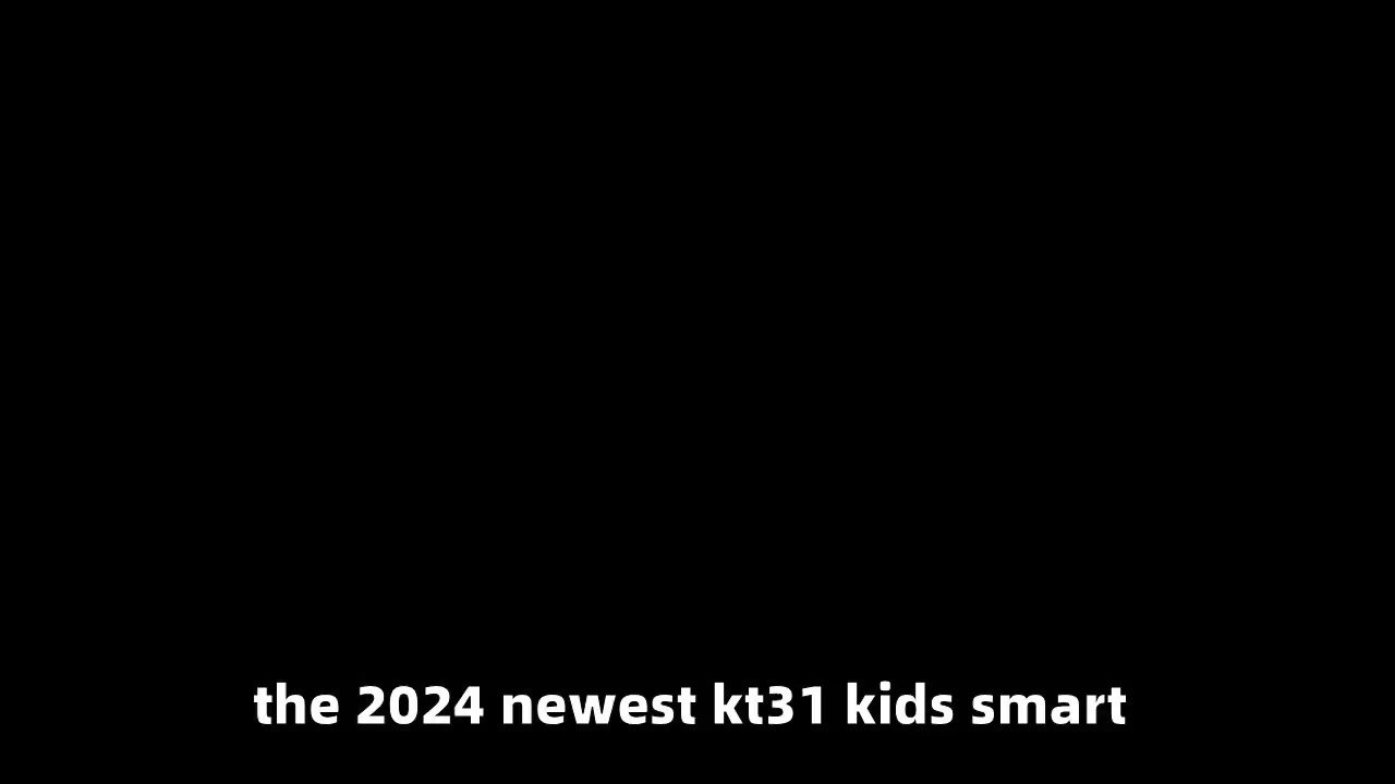 KT31 Kids Smartwatch AMOLED 4G Sim Android 8.1 GPS Tracker WiFi Pink 1