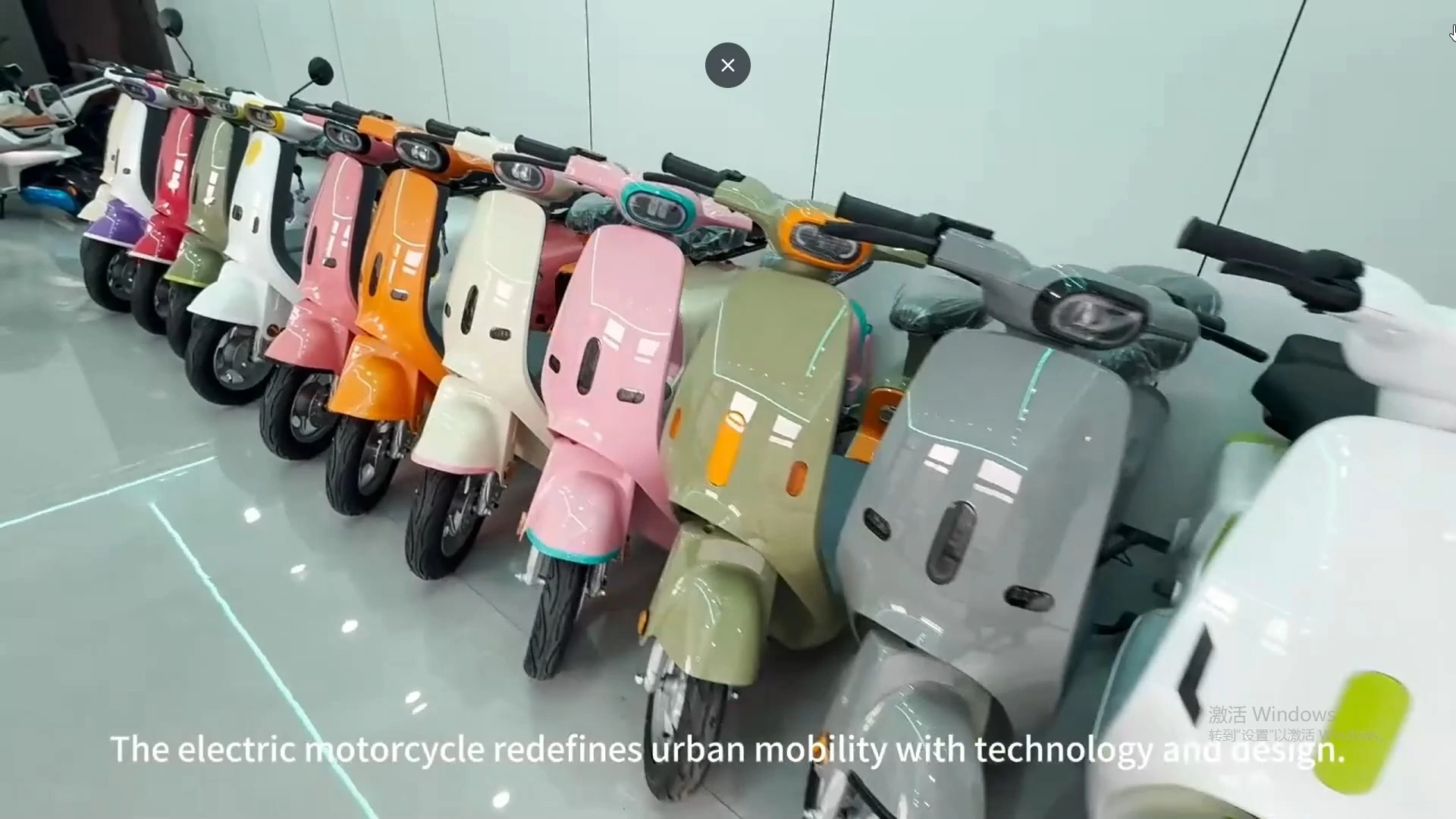 Cool Design 1000W High Speed Electric Mobility Scooter 45km/h Motorbikes with LED Display 60v Electric Moped 1