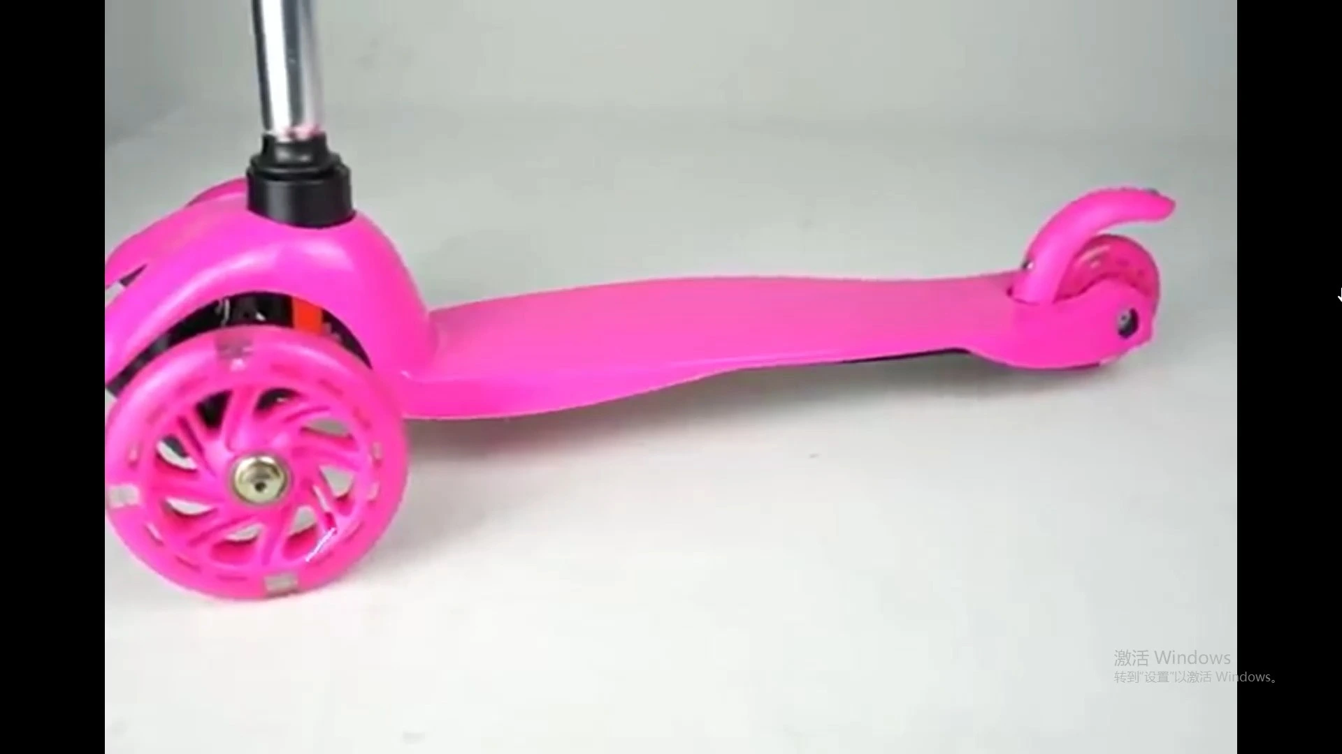 Wholesale 2 Wheel Front 1 Rear 3 PU Flashing Wheels 5 in 1 Kick Kids Scooter With Basket 1