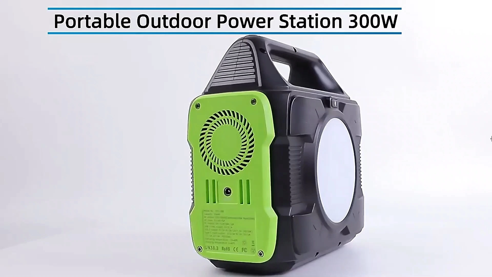 Advanced 300W Portable Station Eco-Friendly High-Capacity Lithium Ion Quiet Operation Fast-Charging for Family Use Solar Panel 1