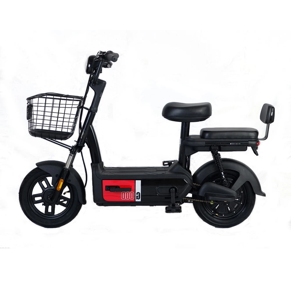 Wholesale 350W 48V Electric Bikes Ebike Bicycles 14 Inch Step Through E-Bike City Electric Bike for Adults 1
