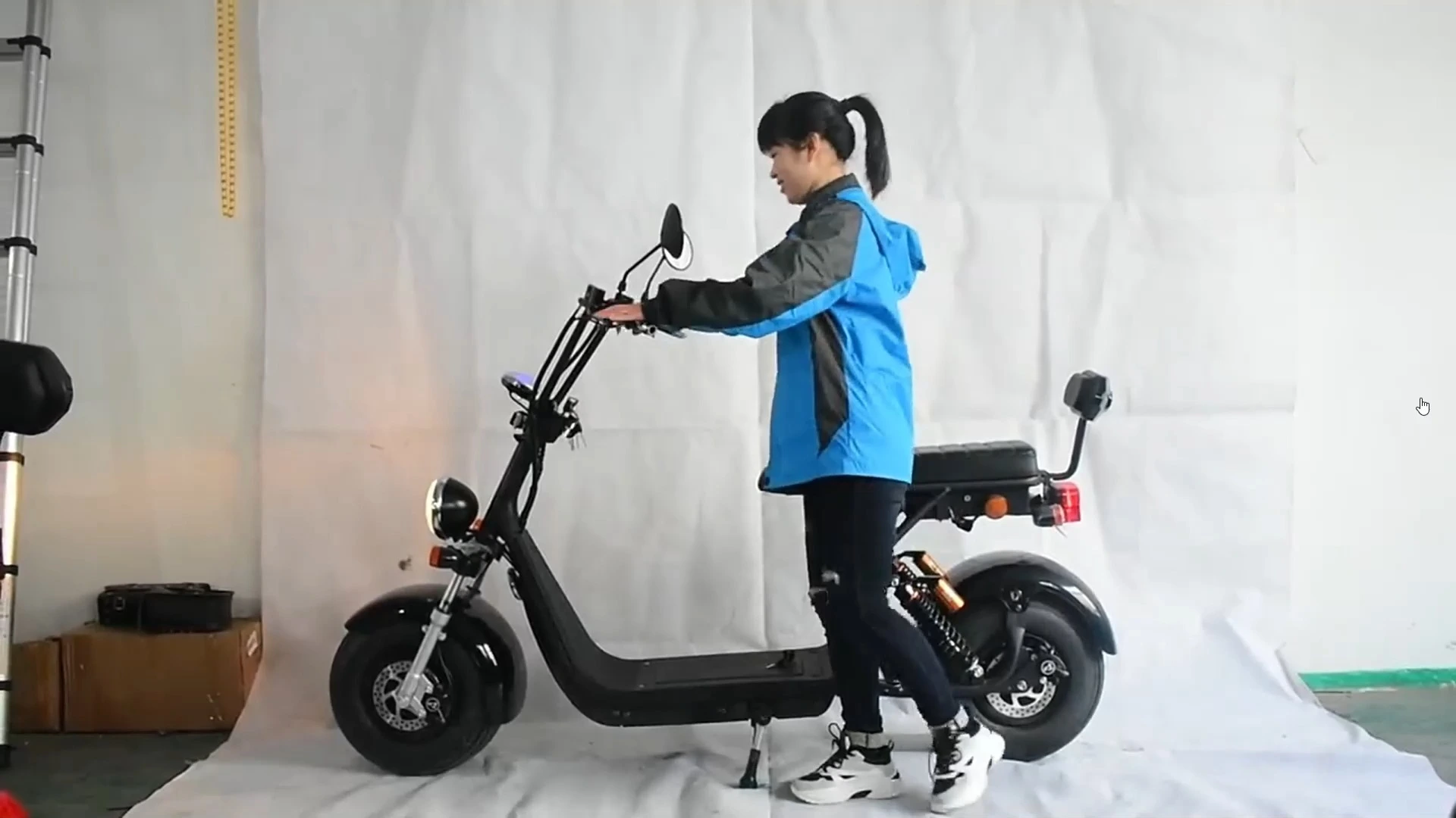 EEC Wide Tire Mobility Scooter Electric Motorcycle Promotion High Speed Bike Scooter Bicycle E-Bike 1500W 1