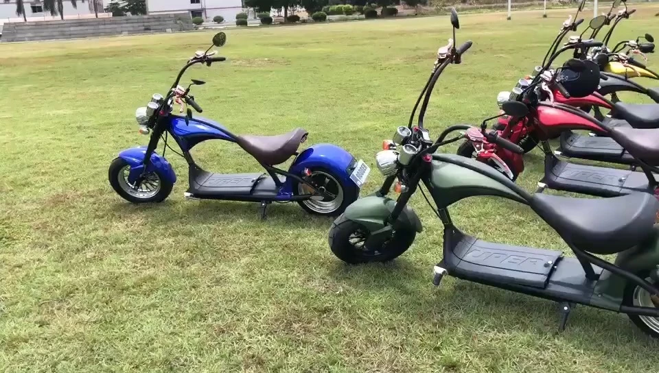 2025 85km/h 2-Seater City Coco Electric Chopper Scooter 2000W/3000W Off-Road 60V 2025 US Warehouse Electric Motorcycles 1
