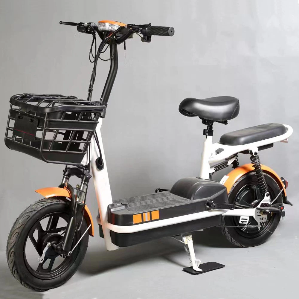 Hot Sale City Ebike Scooter 14 Inch 350W 48V Brushless Motor Bike Electric Scooter for Unisex 1