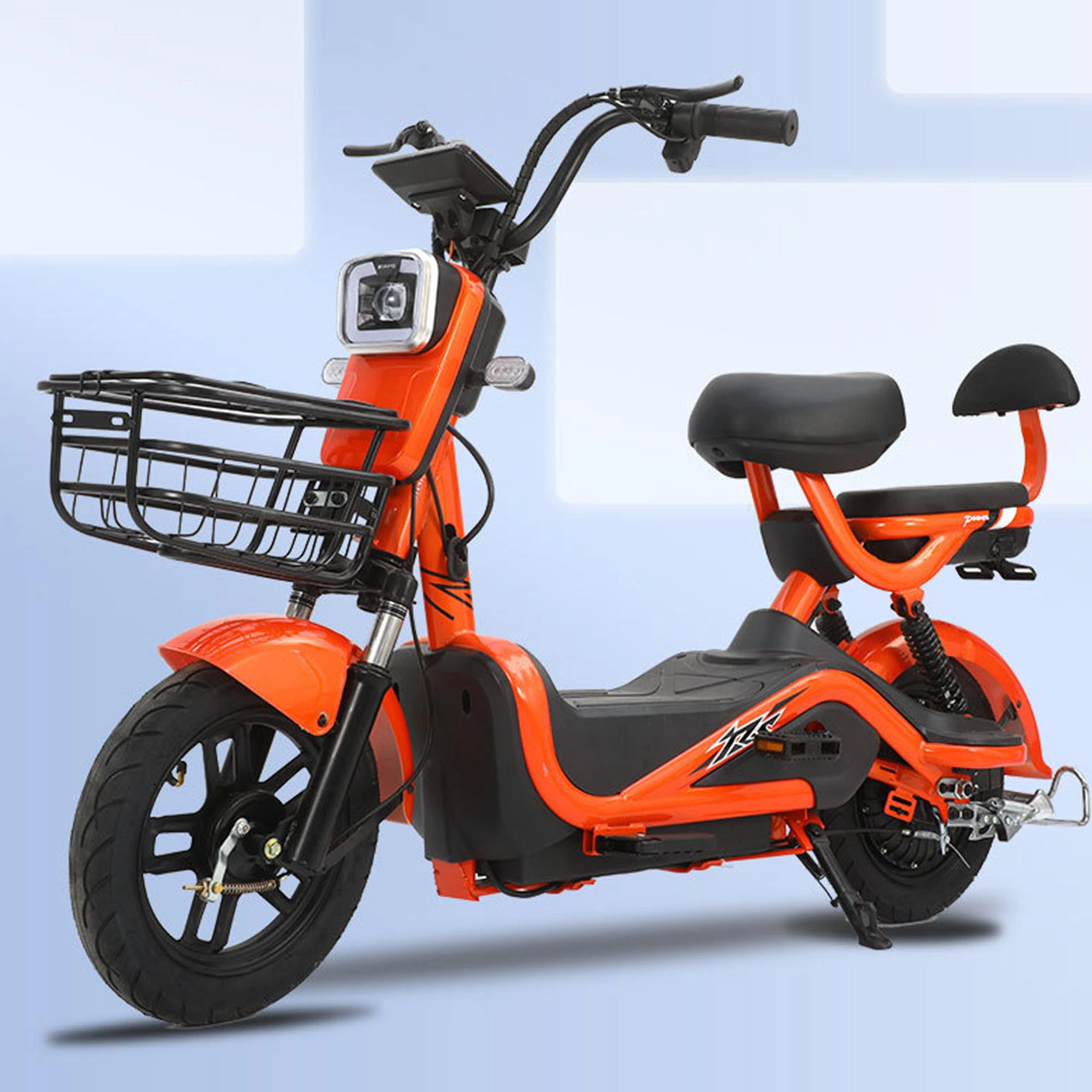 Cheap 14 Inch Scooter 48V 350w Motor Ebike 48V 20Ah LEAD-ACID Battery Adults City Electric Scooter 1