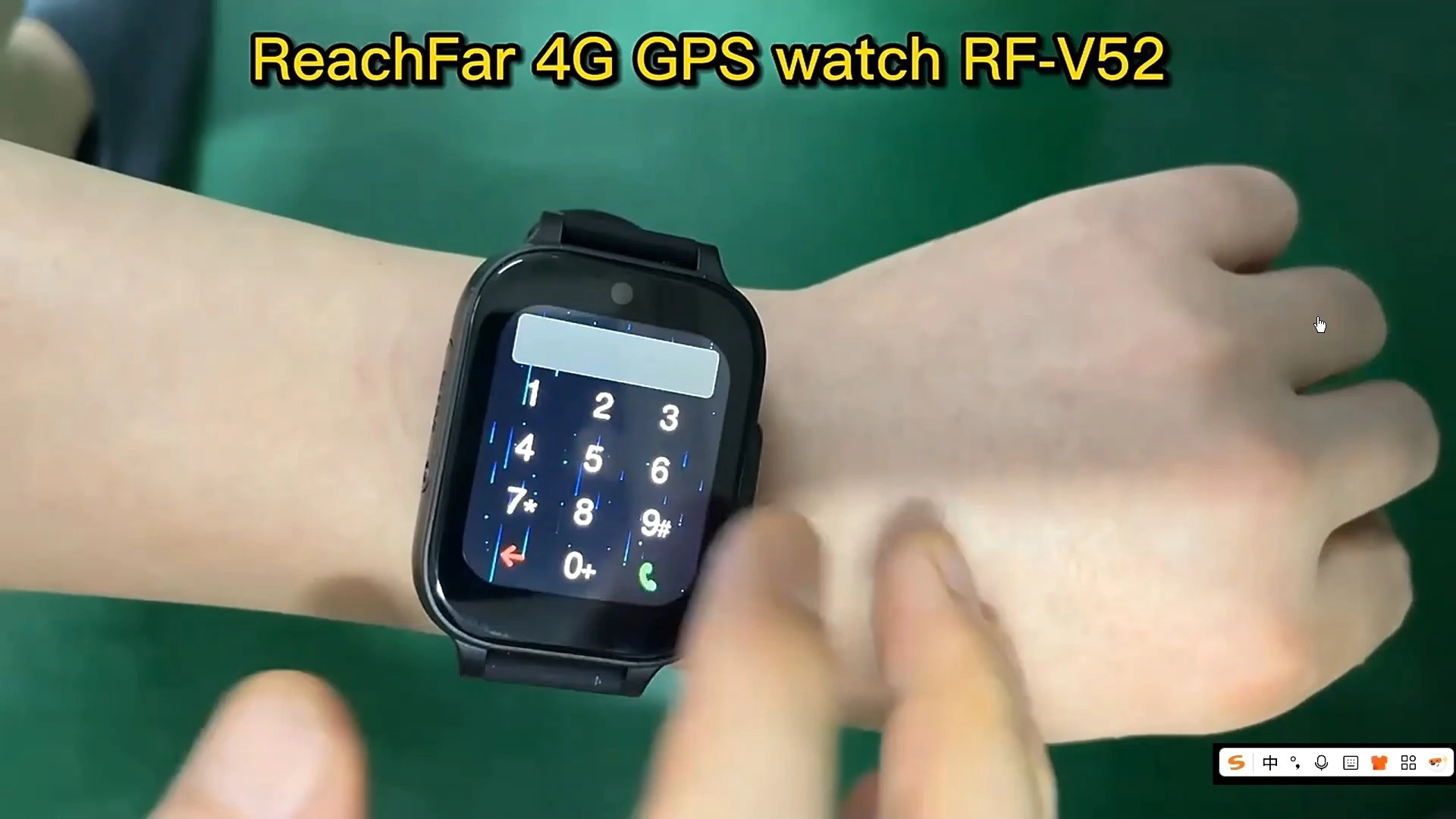 أحدث ساعة ذكية لكبار السن مزودة بنظام تحديد المواقع العالمي (GPS) بتقنية 4G V52 SOS مزودة ببطاقة SIM وسوار رعاية صحية لكبار السن مزود بخاصية الواي فاي للأشخاص ذوي الإعاقة 1