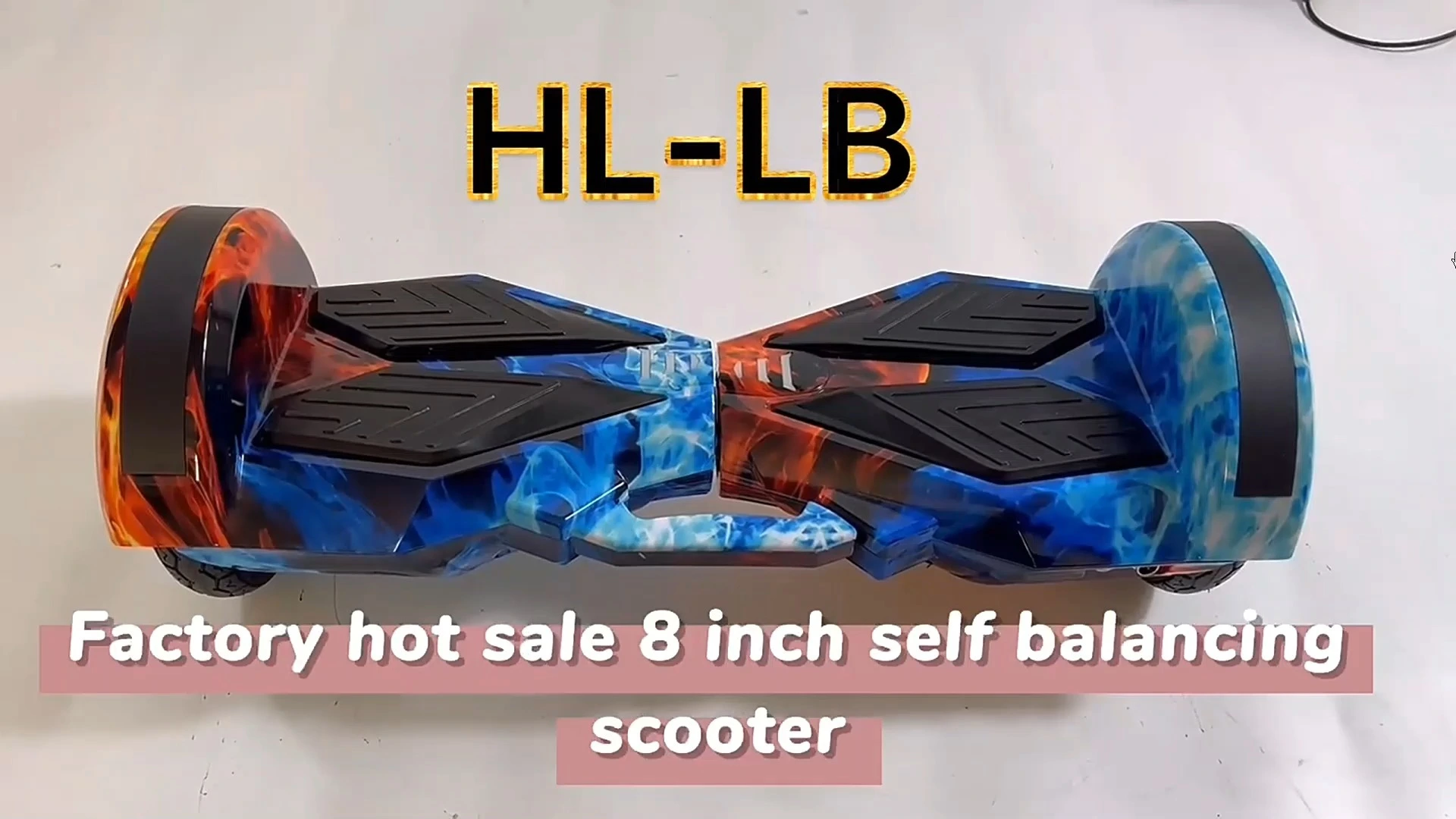 Best Selling 8 Inch Self Balancing Hoover Board Electric with Led Lights for Kids and Adults 1
