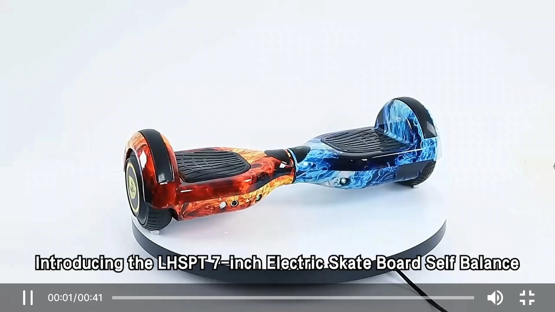China Customized Smart 350W Hoverboard with 6.5/8/10 Inch Motors App Control 36V Self-balancing Electric Scooters for Children 1