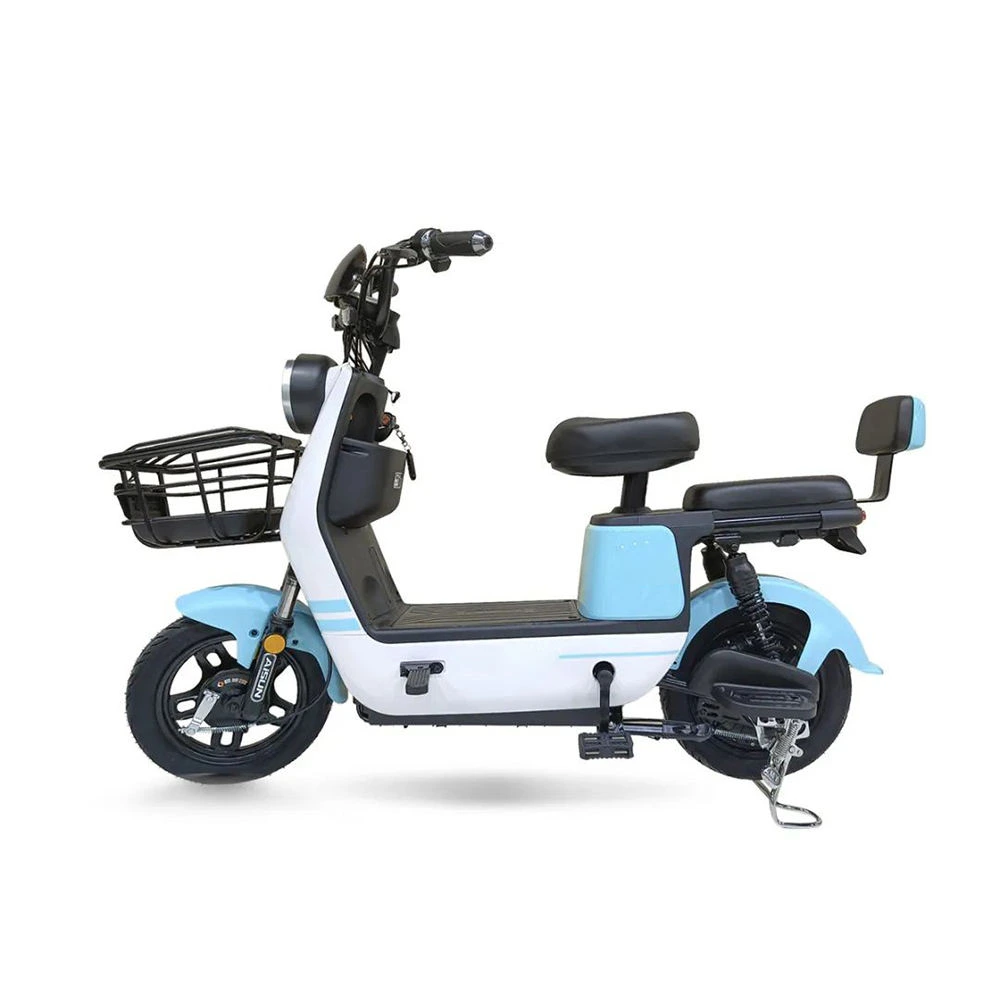 Hot Sale 400W 48V 2 Wheel Electric Moped Bike Vintage Electric Bicycle City Electric Scooter 1