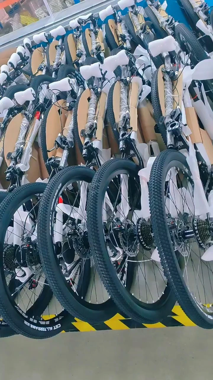 Wholesale Cheap Price 21 Speed 24/26 Inch Front and Rear Shock Absorption Foldable Off-Road Folding Mountain Bike 1