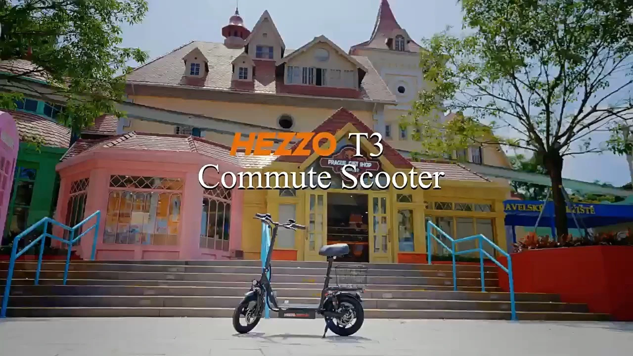 48V 500W Electric Commute Escooter Unisex Smart 15Ah Battery Full Suspension Basket Fast Pedal Speed 20Mph Available for USA EU 1