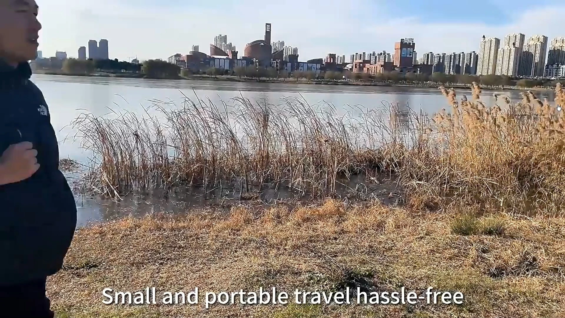 Outdoor Aluminum Folding Lightweight Rocking Chair for Babies and Adults-Modern Design for Camping Beach School & Warehouse 1