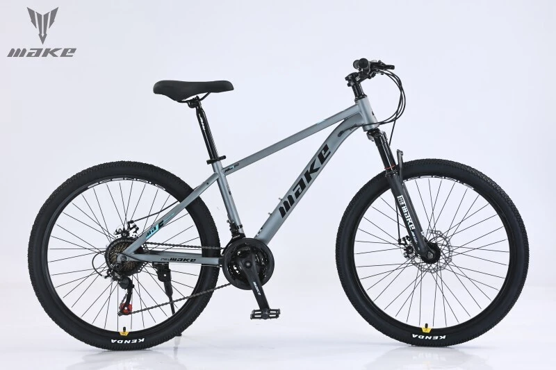 Bicicleta de suspensão de montanha adulta quadro de aço de alto carbono 21 Freio de disco de velocidade 1