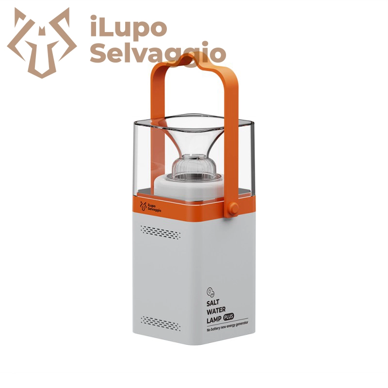 ilupo Selvaggio Salt Water Lamp Plus for Outdoor or Emergency Lighting and Charging 1