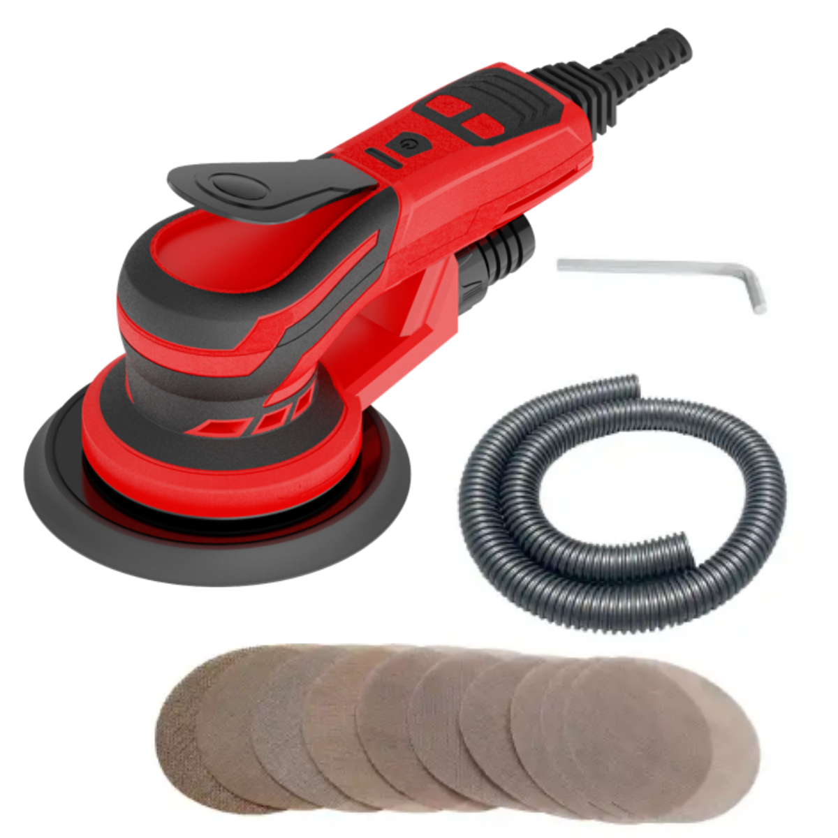 Eccentric sanders 10000rpm brushless motor electric sander with vacuum function car polisher for wood and wall 8