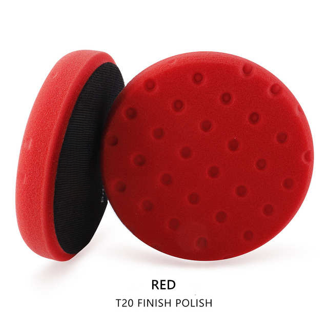 Best Buffing Polishing Pads, 6'' Orbital Buffer Pads Hook and Loop Buffing Pads, Foam Polish Pad Company - Tekway 9
