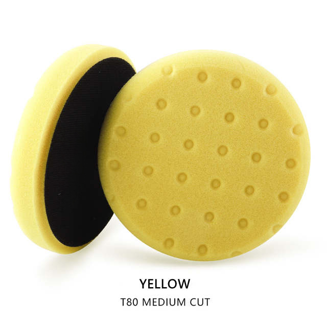 Best Buffing Polishing Pads, 6'' Orbital Buffer Pads Hook and Loop Buffing Pads, Foam Polish Pad Company - Tekway 2