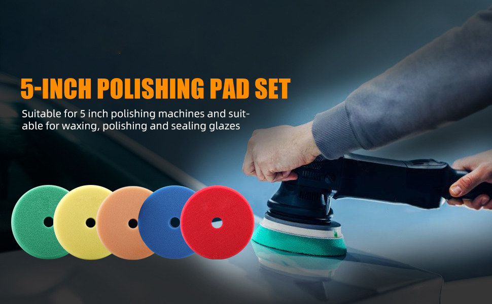 Best Polishing 125mm composite polishing pad for backing board sponge pad cutting polishing pad Company - Tekway 3