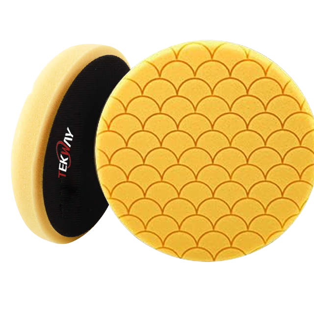 Best 6.5 inch car polishing pad fish scale pattern car sponge Company - Tekway 1