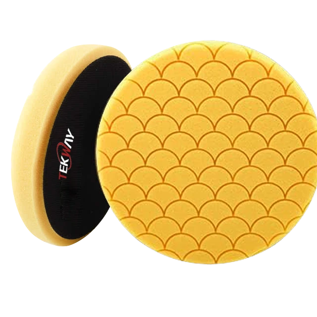 Best 6.5 inch car polishing pad fish scale pattern car sponge Company - Tekway 1