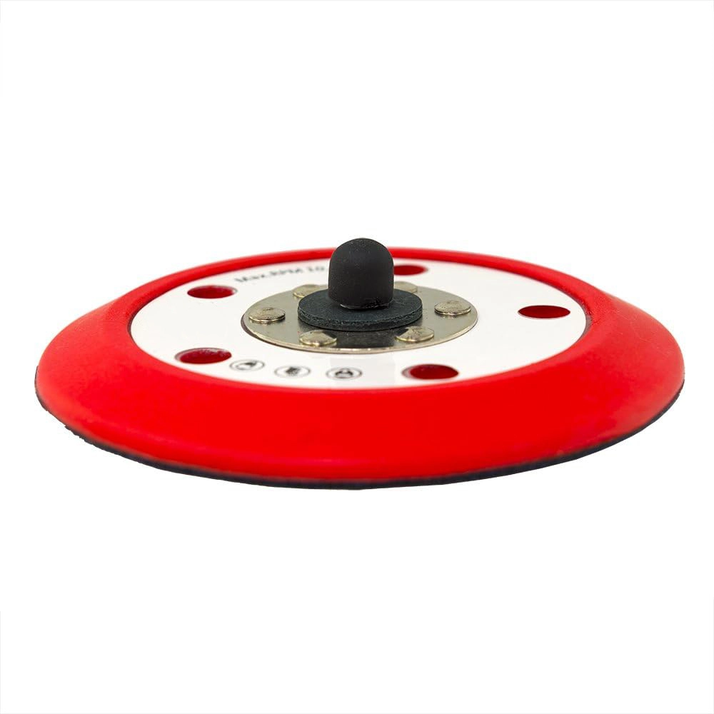 Quality Dual-Action Backing Plate Technology, Red (5 Inch) Manufacturer | Tekway 1