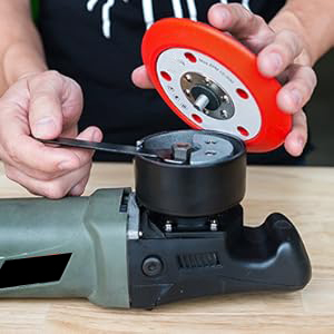 Quality Dual-Action Backing Plate Technology, Red (5 Inch) Manufacturer | Tekway 10