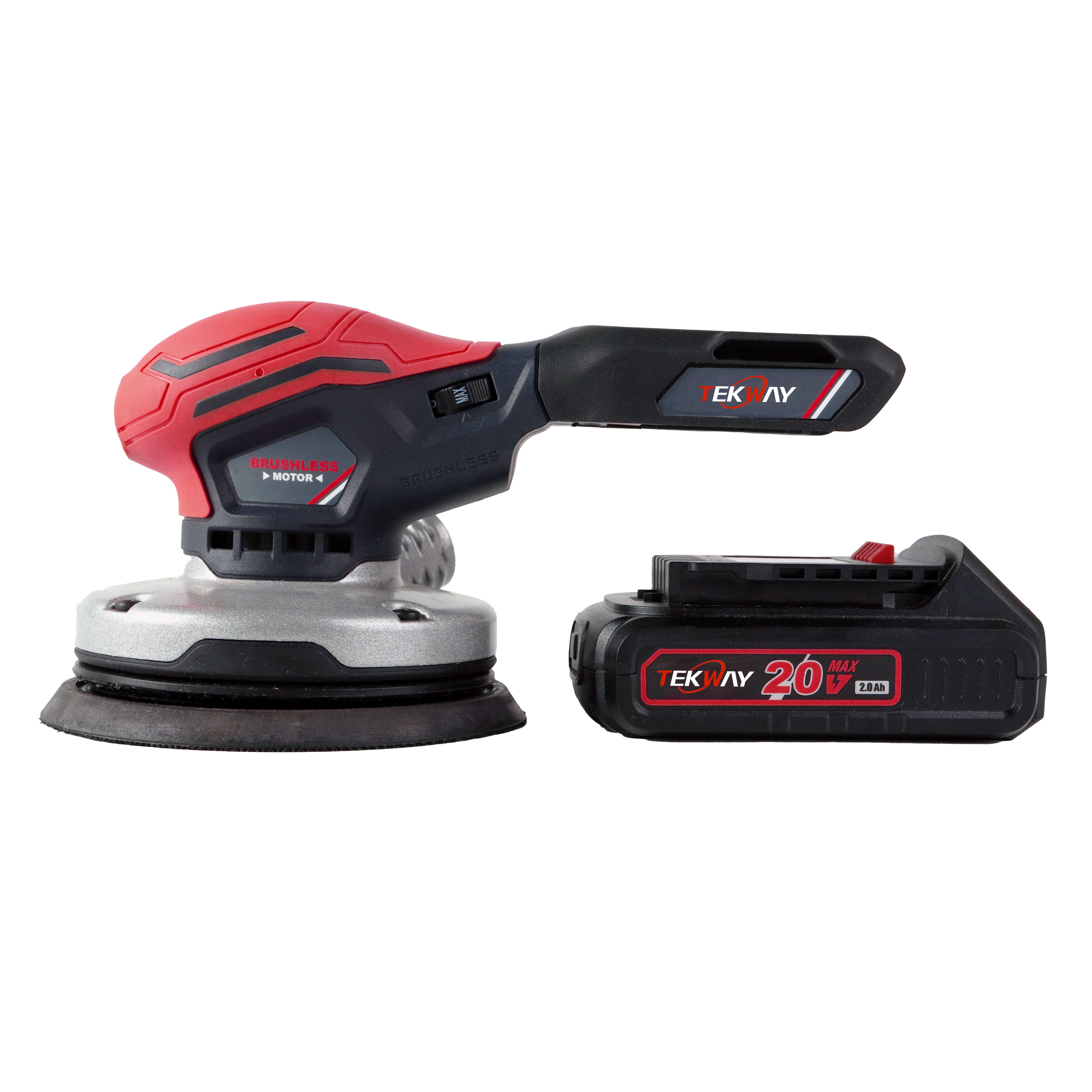 Quality TEKWAY 18V Lithium Brushless Motor Eccentric 2.5mm Sander Manufacturer | Tekway 6