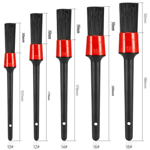 Ensemble de 25 brosses de nettoyage pour voiture, kit de nettoyage TEKWAY avec brosses de nettoyage pour voiture, kit de nettoyage pour voiture 5