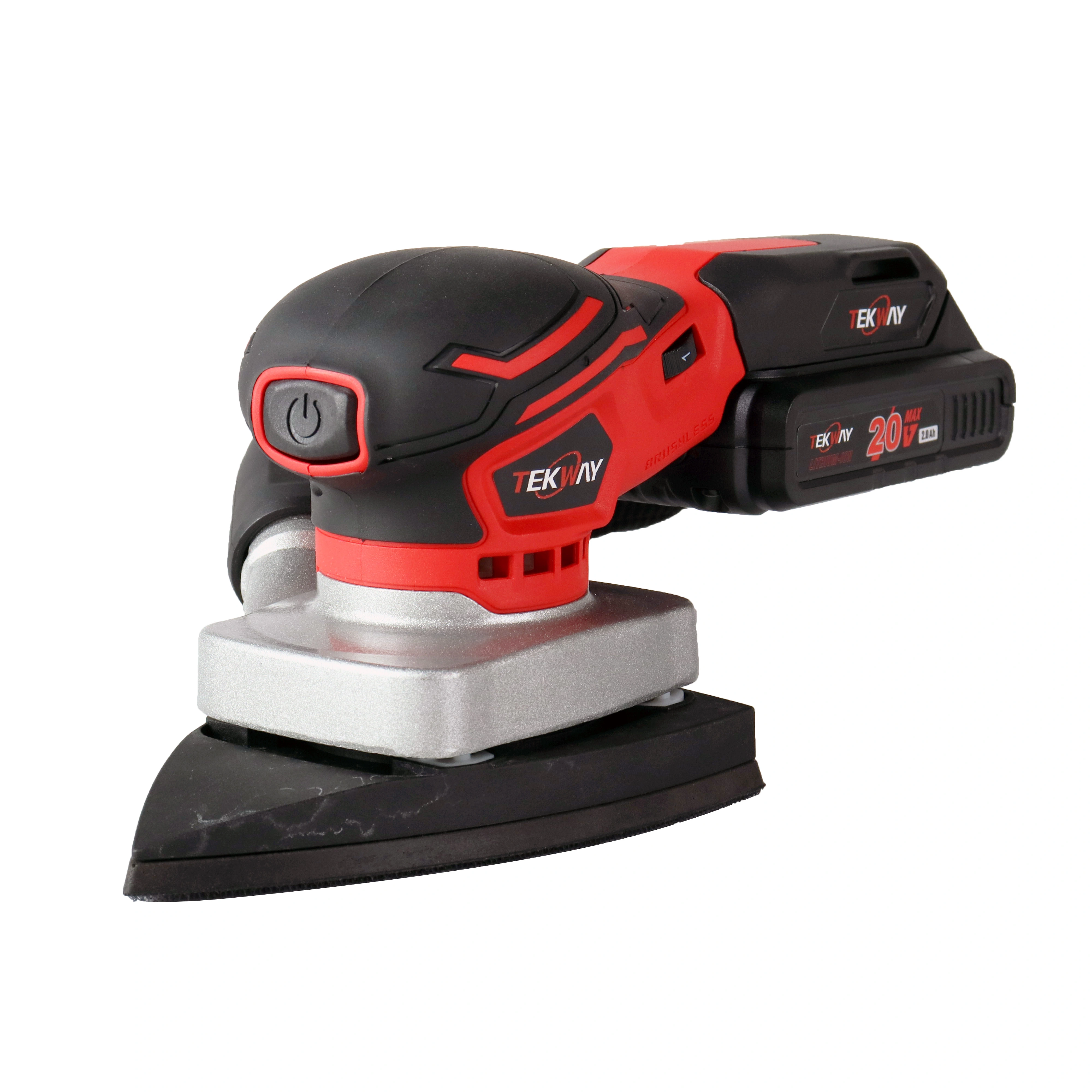 Best TEKWAY 18V Brushless Sheet Orbital Finishing Sander Company - Tekway 1