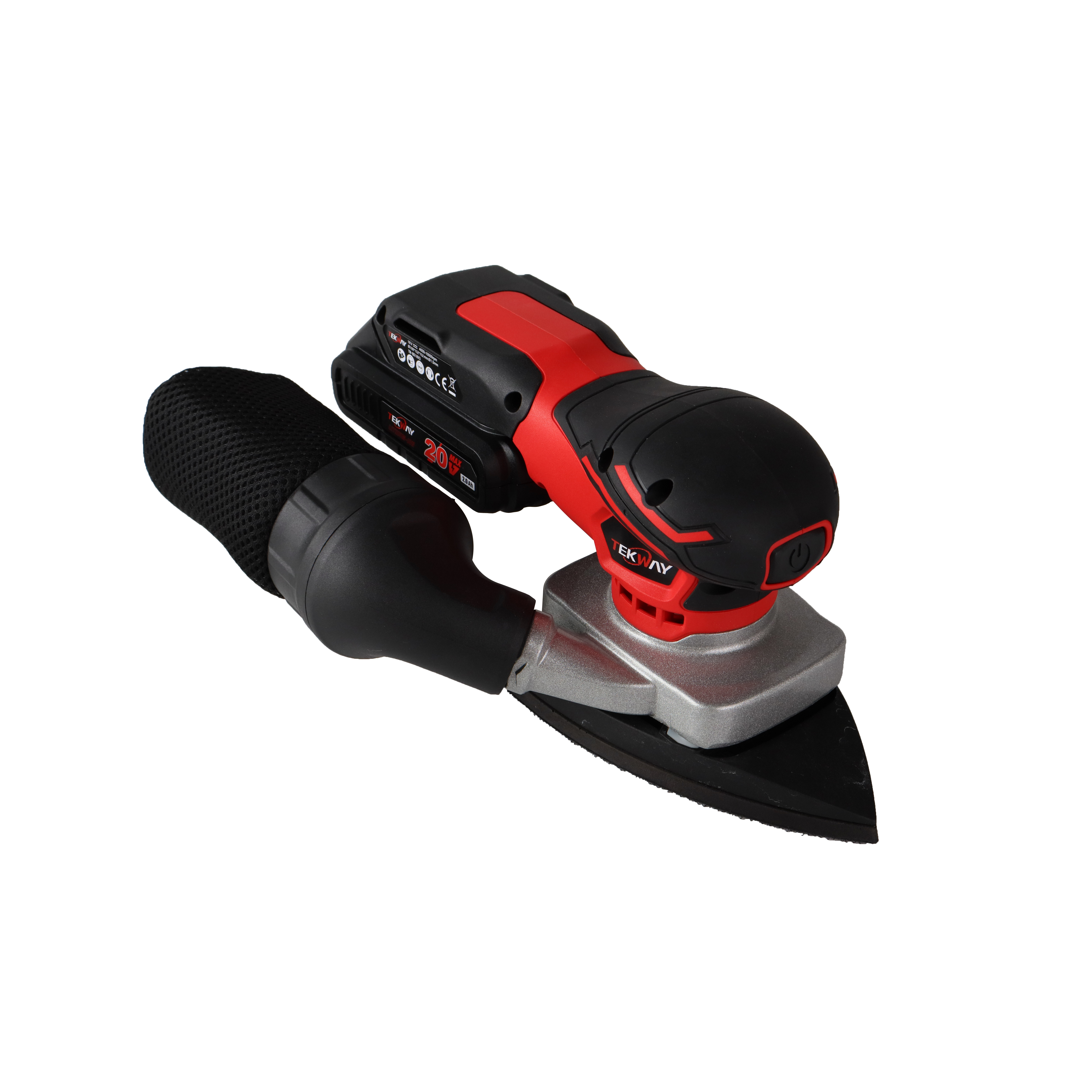 Best TEKWAY 18V Brushless Sheet Orbital Finishing Sander Company - Tekway 7