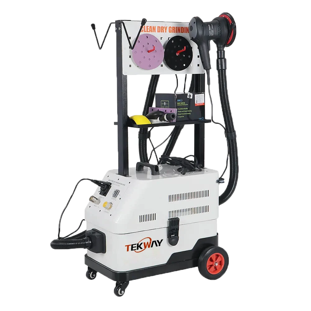 Dust Free Sanding Machine na May Pneumatic Sander&amp;Mga tagagawa ng Electric Sander Grinding Tool Mula sa China | Tekway 1