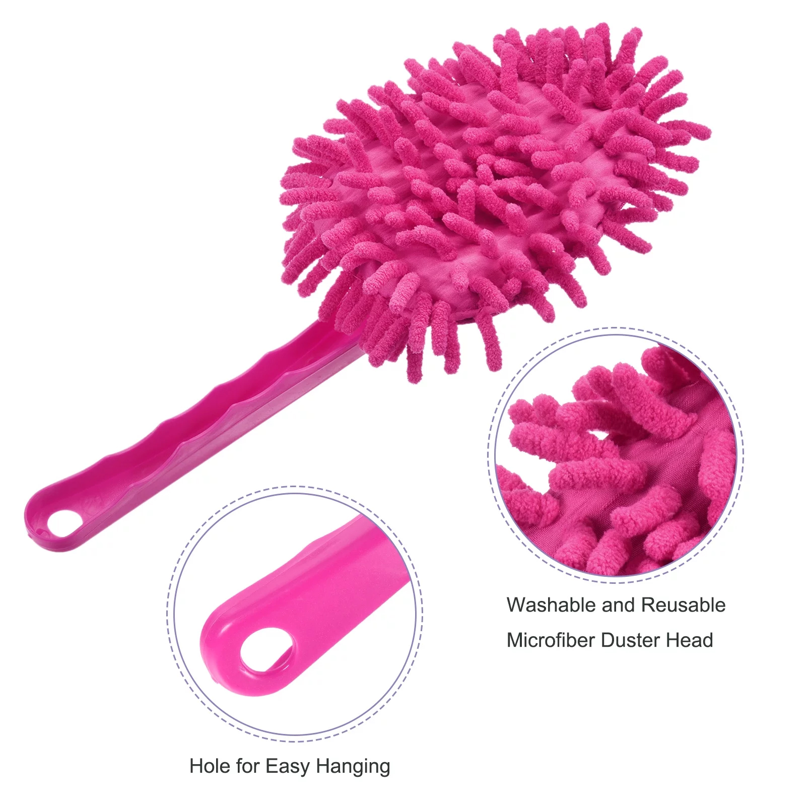 Quality Microfiber Chenille Duster Washable Cleaning Brush Dusting Tool Manufacturer | Tekway 3