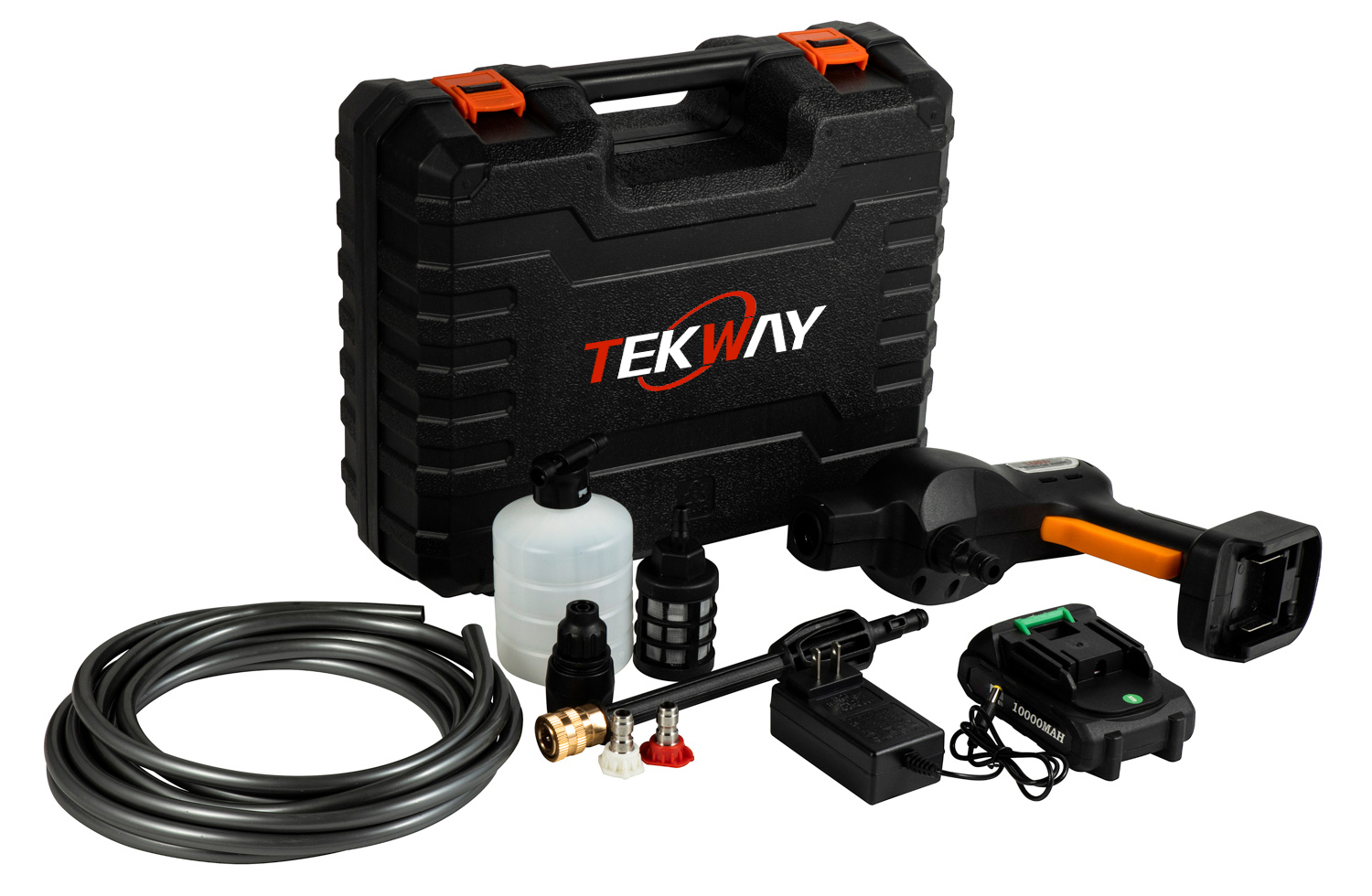 Quality Portable high pressure water gun rechargeable lithium battery water pump cleaning machine Manufacturer | Tekway 9