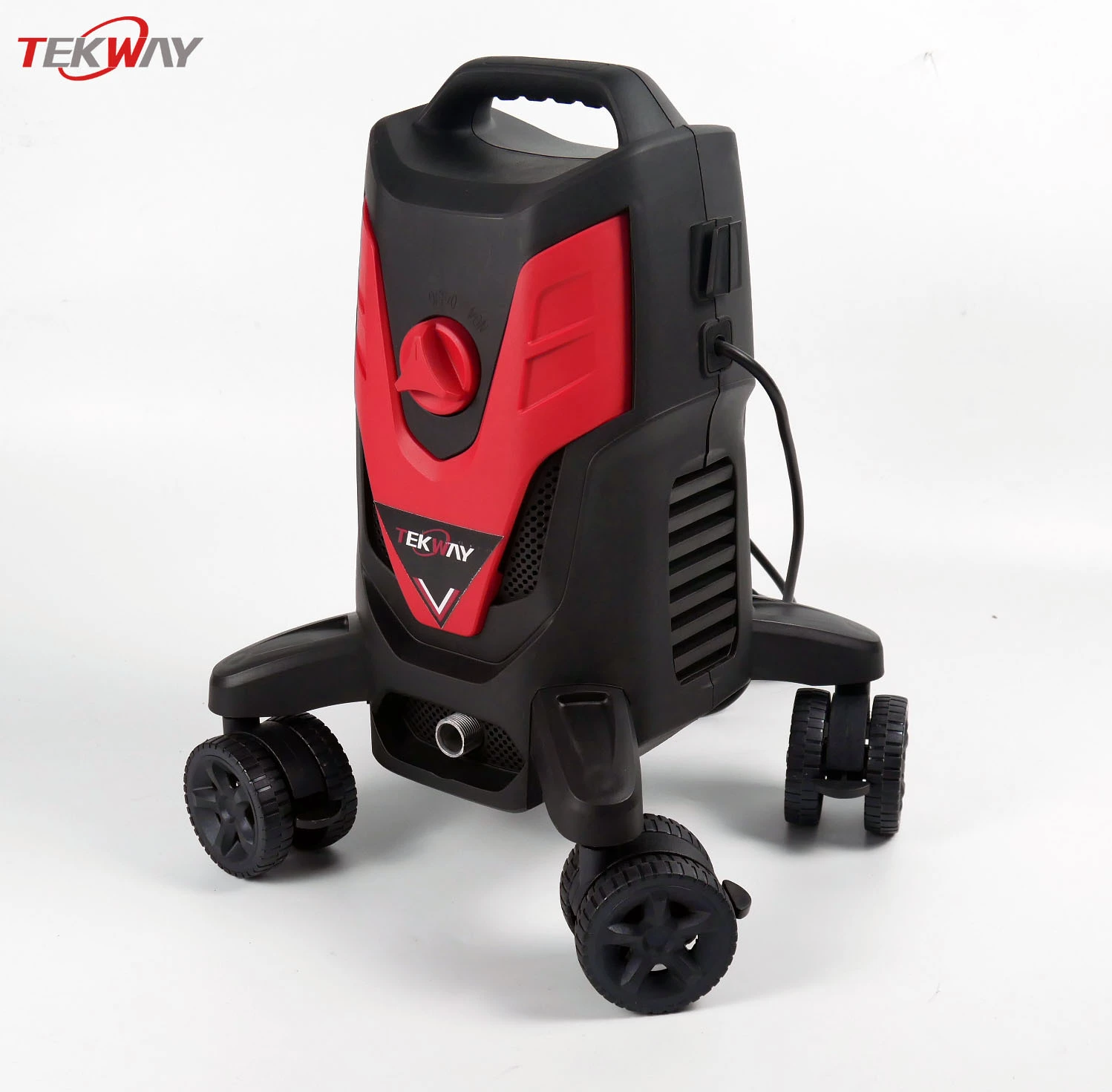 Tekway portable pressure washer with universal wheel 1400W universal motor auto stop system for perfect car floor or gar 1