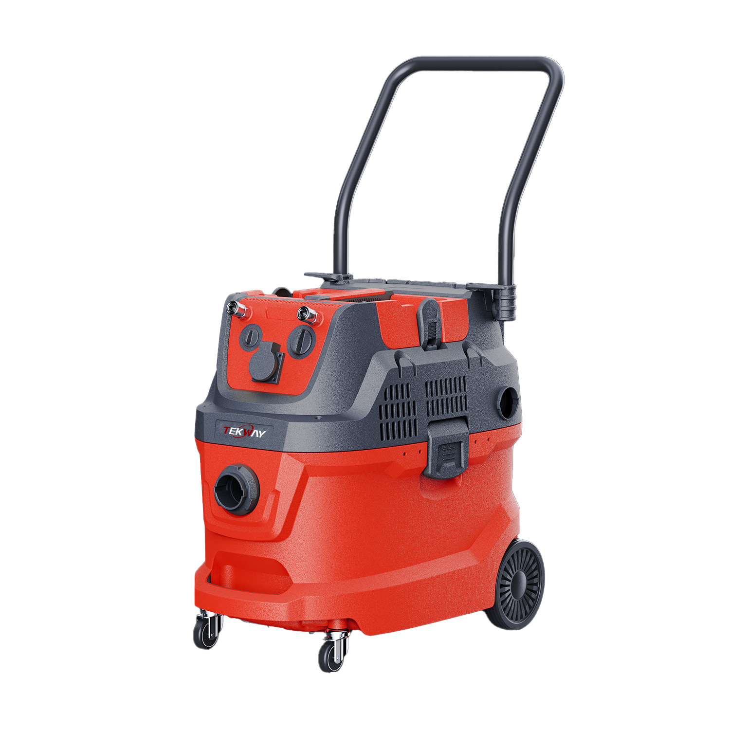 Aspirateur d'atelier robuste TEKWAY 1600 W, puissant et puissant, à utiliser avec une ponceuse. 7