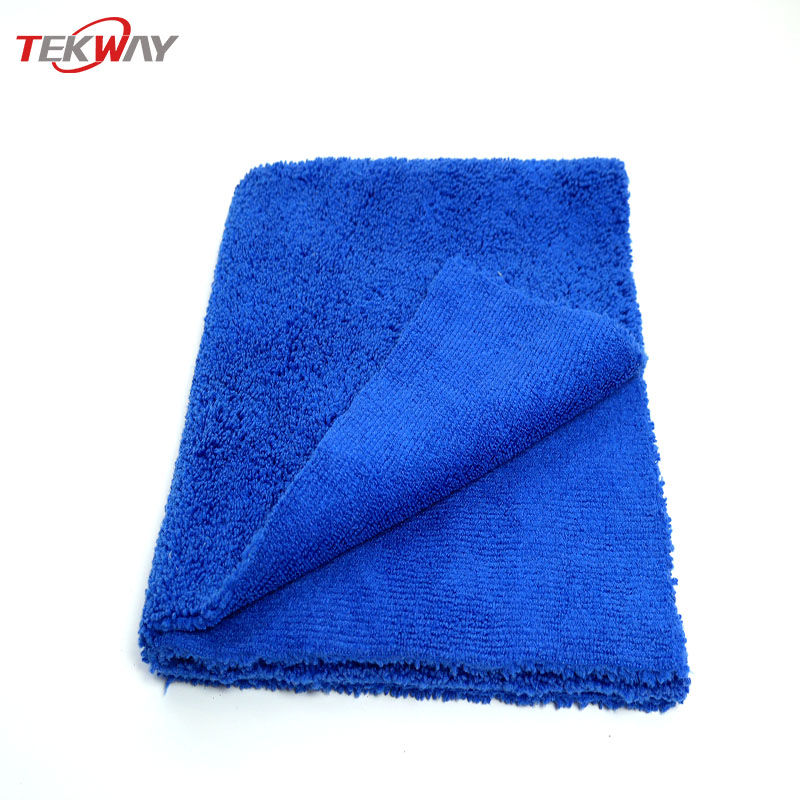 Quality Tekway High and low fluff 400*400 car Cleaning Towel Can be used for car, home cleaning Manufacturer | Tekway 4