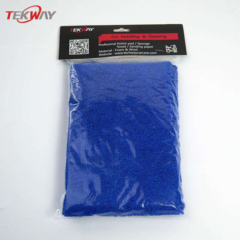 Quality Tekway High and low fluff 400*400 car Cleaning Towel Can be used for car, home cleaning Manufacturer | Tekway 6