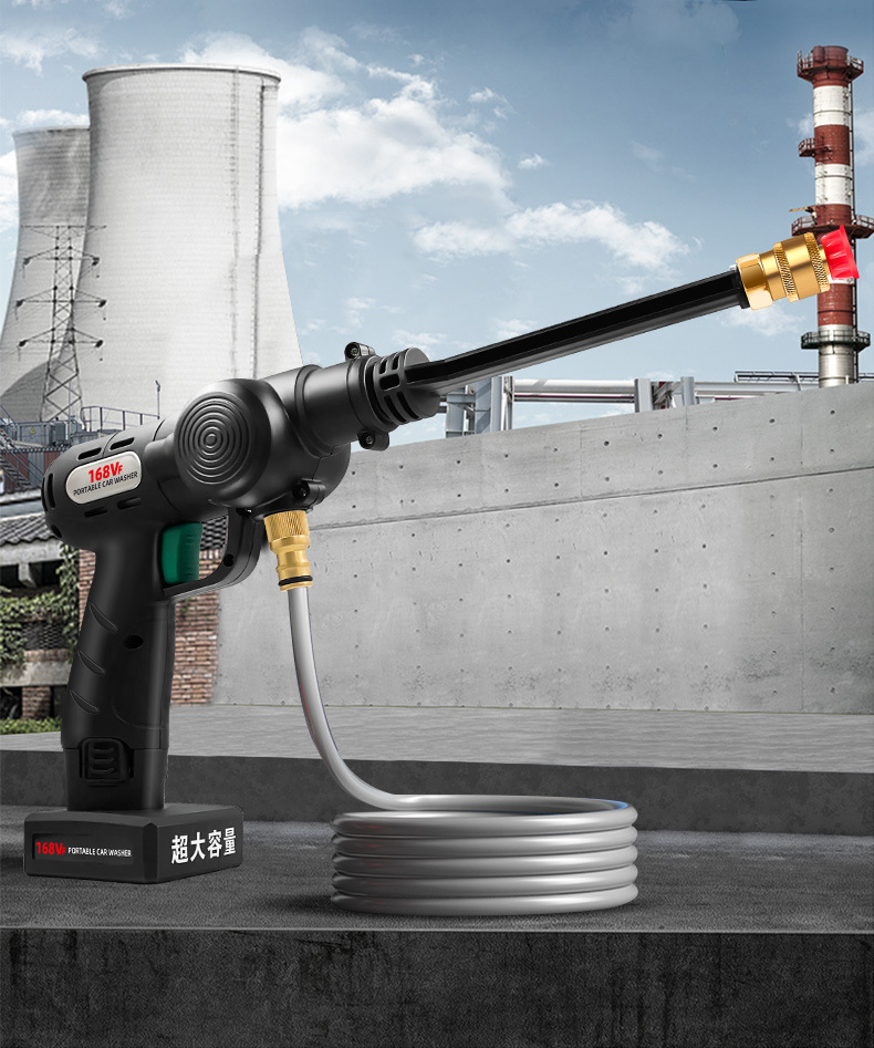 Best wireless car washing machine for home use portable rechargeable high-pressure car washing water gun Company 8