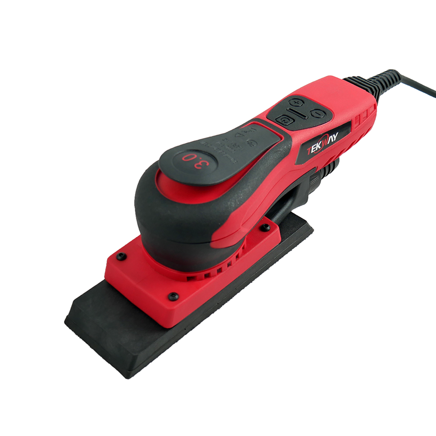 Tekway 70x198mm Electric Square Mini Sander High Quality and Good Price Brushless Sanding Machine Power Tools 5