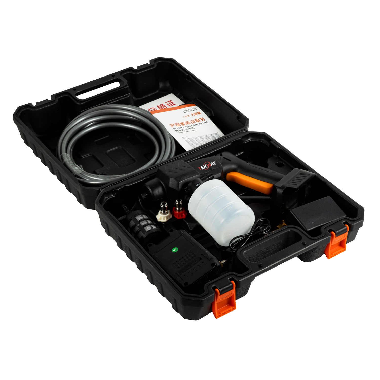 Best Wireless car washing machine high power lithium battery water pump for cleaning car Company - Tekway 2