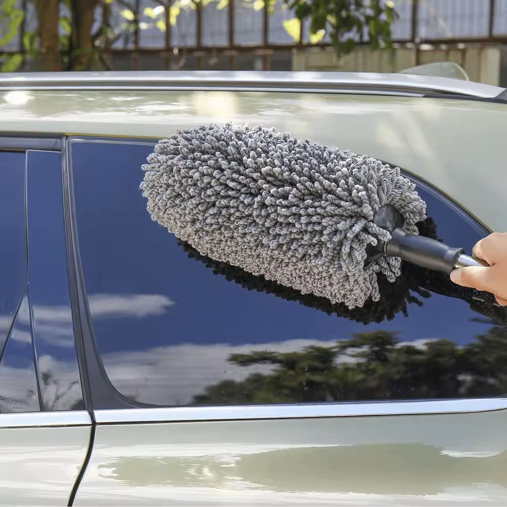 Duster for Car Microfiber Duster Car Duster Exterior Microfiber Car Duster Wax Mop Clean manufacturers From China 5