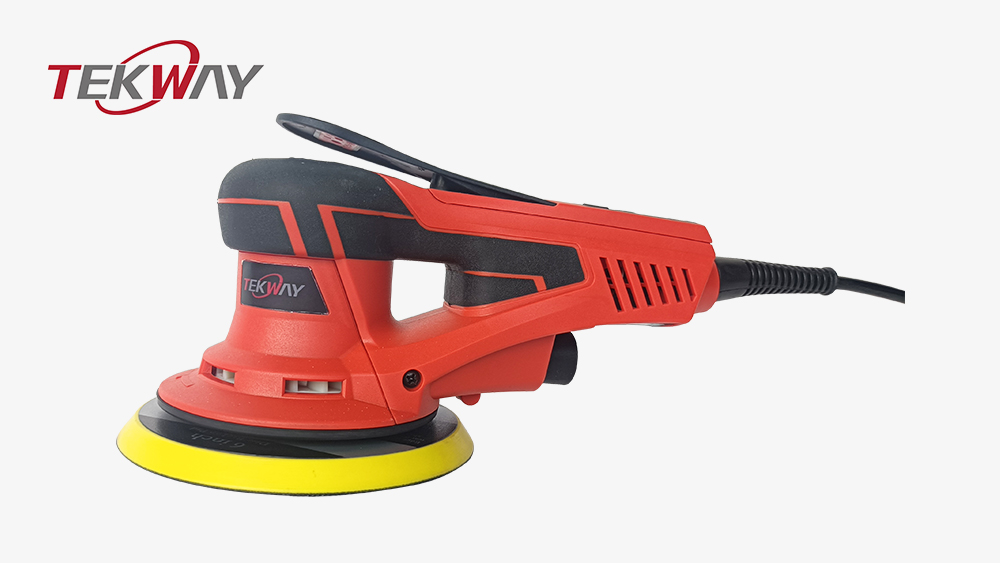 350W 150mm Pad Variable Speed Brushless Motor Electric Orbital Car Sander 4