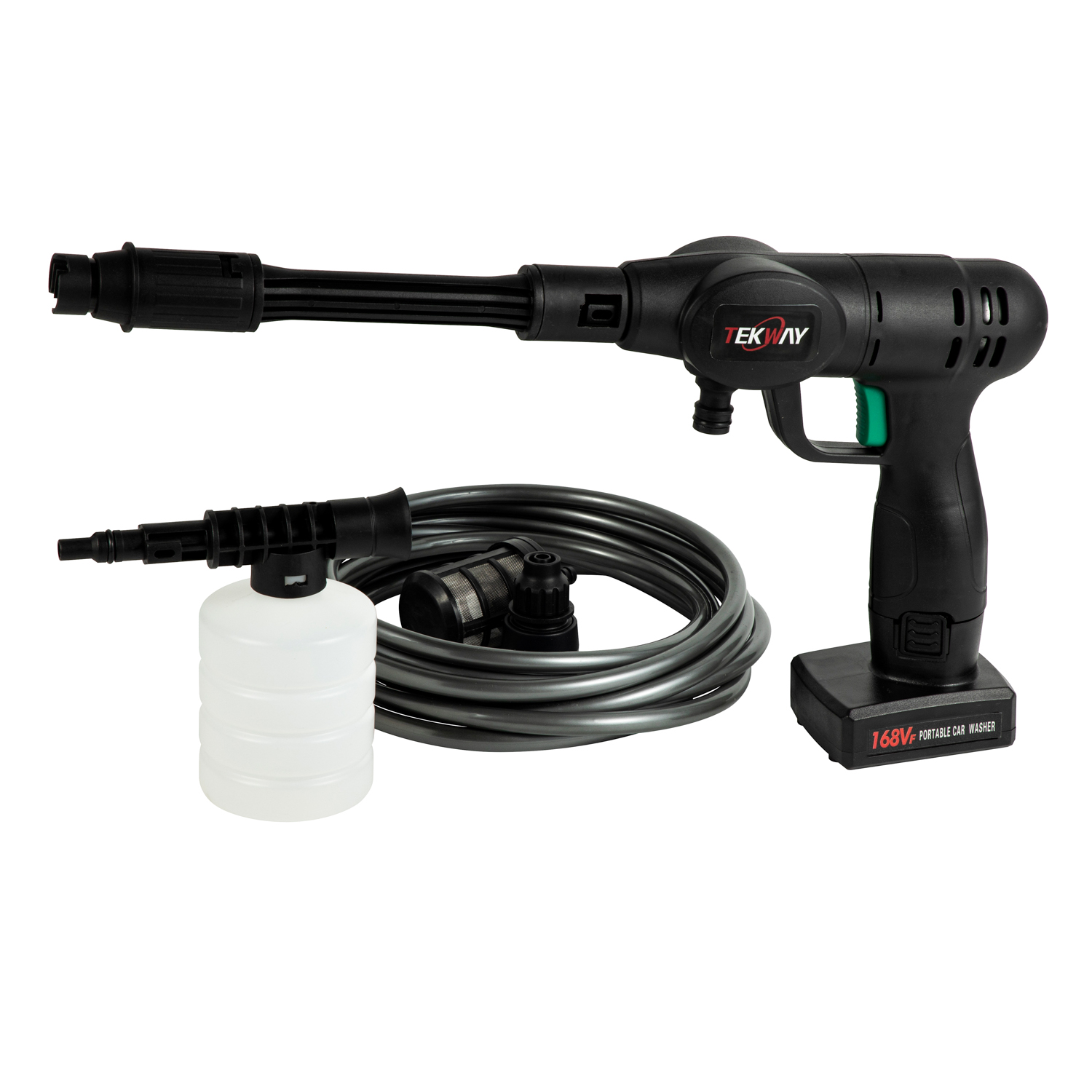 Wireless car washing machine household portable lithium battery cleaner high pressure spray spray car washing water gun 3