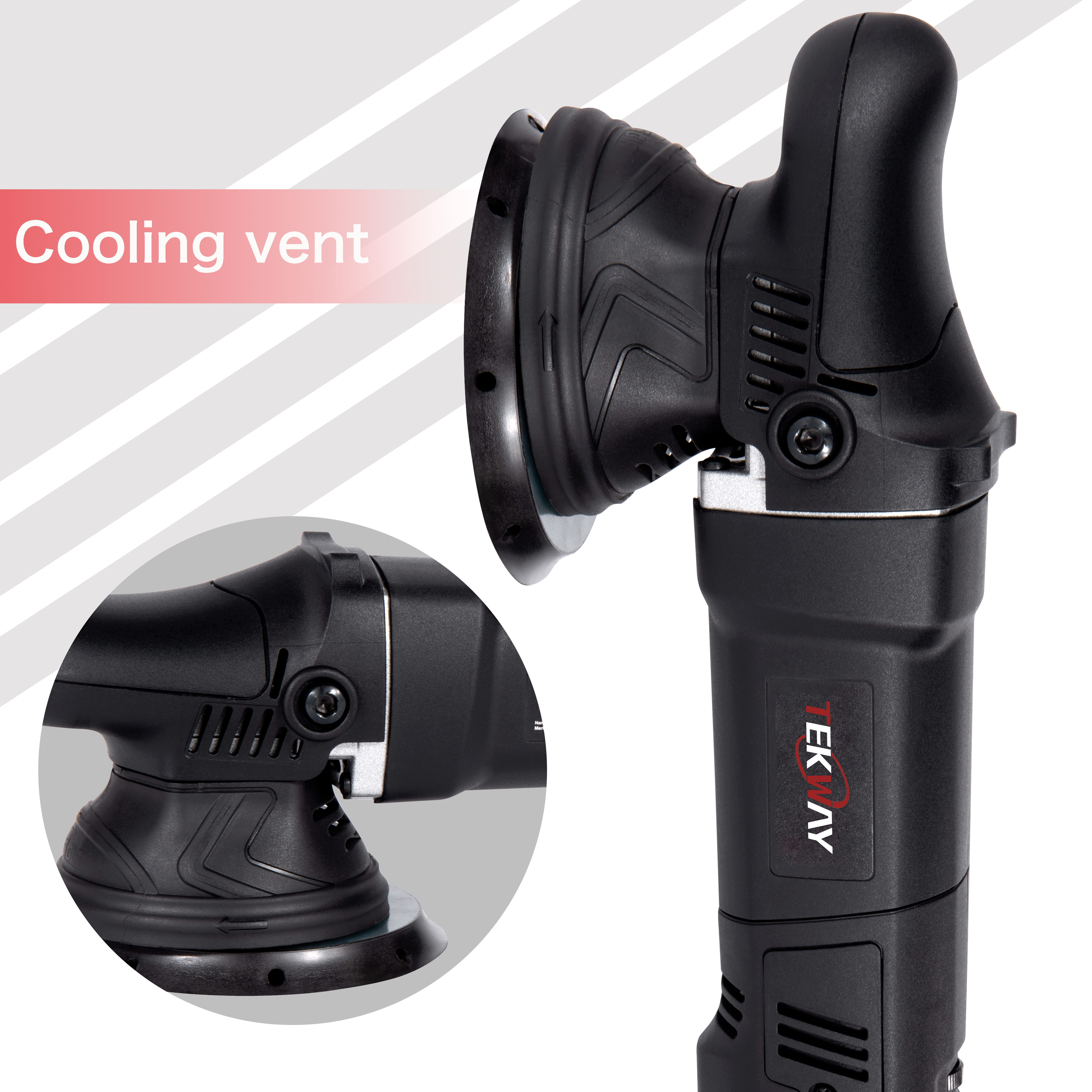 Best Dual Action Polisher 6-Inch, 21mm Long-Throw Orbital Buffer Polisher for Car Detailing, Variable Speed DA Polisher 13