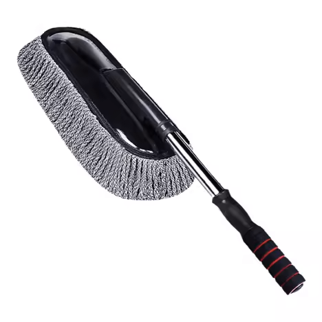Retractable Handle Microfiber Car Duster with Extendable Handle/Car Cleaning Brush/Dust Cleaner Car Wash Brush 2