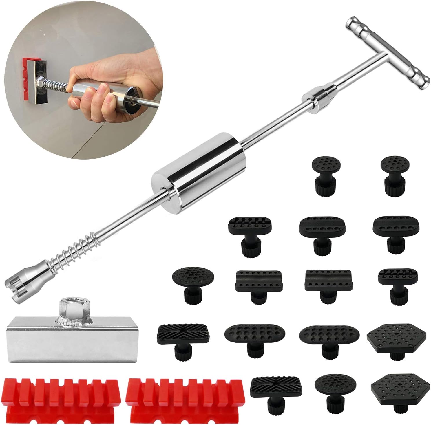 Quality Slide hammer dent puller with T Shape Dent Remover and Upgraded Dent Remover Tags Manufacturer | Tekway 1