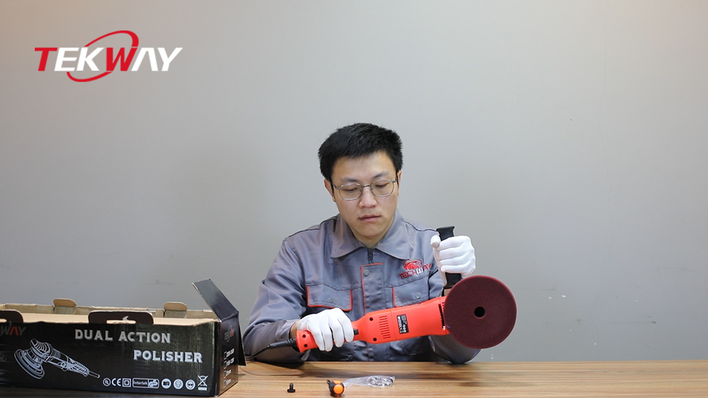Tekway 1050W Car Polishing Machine 125mm Adjustable Speed Polisher 2