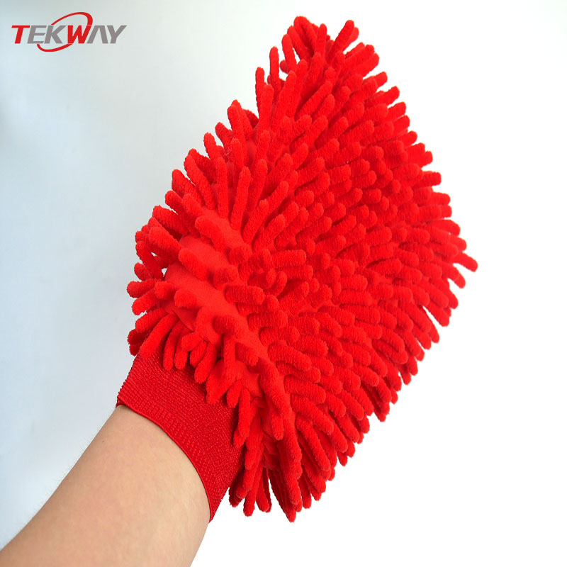 Tekway Car Auto Wash Mitt Microfiber Waterproof Car Cleaning Glove 1