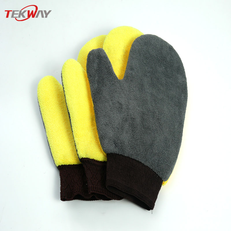 Tekway Car Auto Wash Mitt Microfiber Waterproof Car Cleaning Glove 3