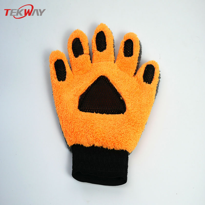 Tekway Car Auto Wash Mitt Microfiber Waterproof Car Cleaning Glove 5